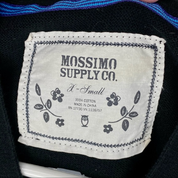 Mossimo Supply Co Black Girls Cardigan XS - Picture 3 of 3